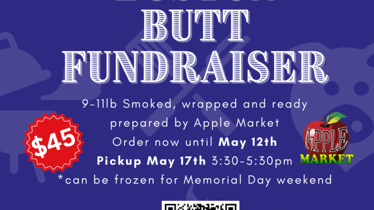 Boston Butt Fundraiser Flyer